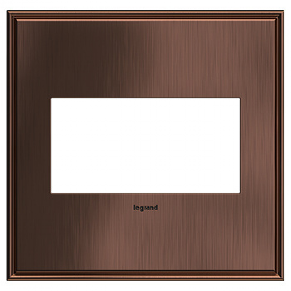 Matte Antique Copper, 2-Gang  Wall Plate