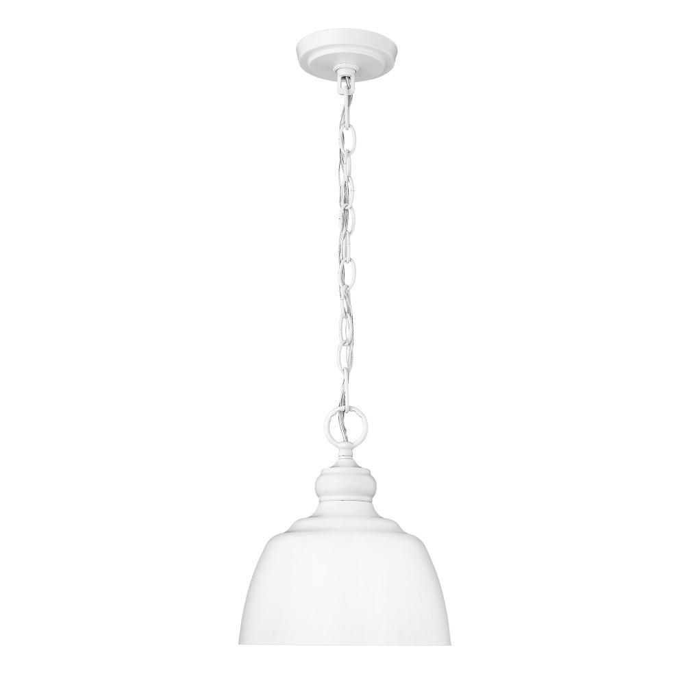 Holmes WHT Mini Pendant in Matte White