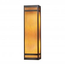 UltraLights Lighting 9236-24-BCP-WS-EM - Classics 9236 Emergency Sconce