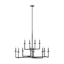 Generation Lighting F3290/12AI - Ansley Large Chandelier