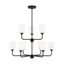 Generation Lighting GLC1109EN3/MBK - Emile Extra Large Chandelier