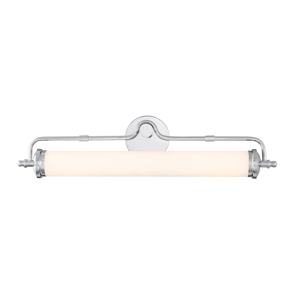 Keller 28" LED Bathroom Vanity Light in Chrome