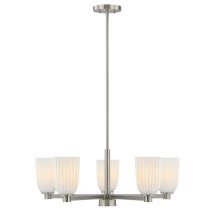 Savoy House Canada 1-1246-5-SN - Baldwin 5-Light Chandelier in Satin Nickel