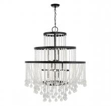 Savoy House Canada 1-1868-15-89 - Luna 15-Light Chandelier in Matte Black