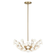 Savoy House Canada 1-2500-4-127 - Flores 4-Light Chandelier in Noble Brass by Breegan Jane