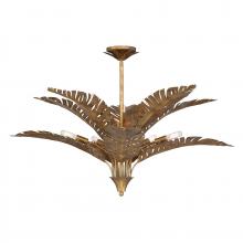 Savoy House Canada 1-3066-10-274 - Palmera 10-Light Chandelier in Gold Vein by Breegan Jane