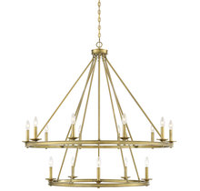 Savoy House Canada 1-312-15-322 - Middleton 15-Light Chandelier in Warm Brass