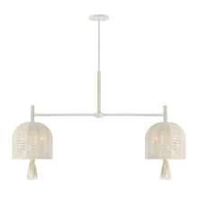 Savoy House Canada 1-3403-6-341 - Lunara 6-Light Chandelier in Cotton by Breegan Jane