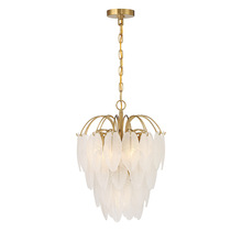 Savoy House Canada 1-3507-5-322 - Boa 5-Light Chandelier in Warm Brass by Breegan Jane