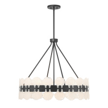 Savoy House Canada 1-3605-6-89 - Bancroft 6-Light Chandelier in Matte Black