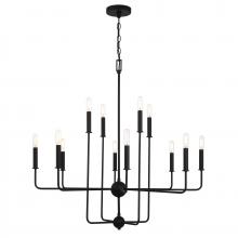 Savoy House Canada 1-4046-12-89 - Avondale 12-Light Chandelier in Matte Black