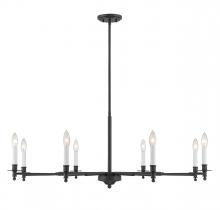 Savoy House Canada 1-4412-8-89 - Jasmine 8-Light Chandelier in Matte Black