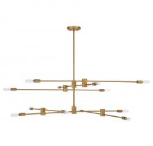 Savoy House Canada 1-7001-12-322 - Lyrique 12-Light Chandelier in Warm Brass