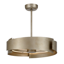 Savoy House Canada 28-FD-455-53 - Amiena LED Fan D'Lier in Silver Patina