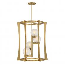 Savoy House Canada 3-1018-4-322 - Darien 4-Light Pendant in Warm Brass