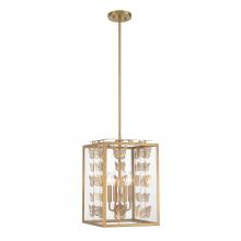 Savoy House Canada 3-4197-4-322 - Birch 4-Light Pendant in Warm Brass