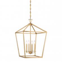 Savoy House Canada 3-421-4-322 - Townsend 4-Light Pendant in Warm Brass