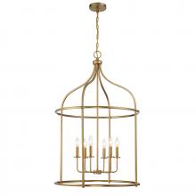 Savoy House Canada 3-7388-6-322 - Brookstone 6-Light Pendant in Warm Brass