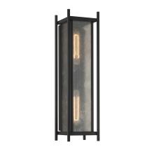 Savoy House Canada 5-3805-BK - Jacobs 2-Light Outdoor Wall Lantern in Matte Black