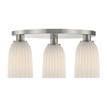 Savoy House Canada 6-1247-3-SN - Baldwin 3-Light Flush Mount in Satin Nickel