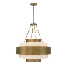 Savoy House Canada 7-3091-6-339 - Davenport 6-Light Pendant in Antique Patina
