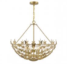 Savoy House Canada 7-4199-6-171 - Birch 6-Light Pendant in Burnished Brass