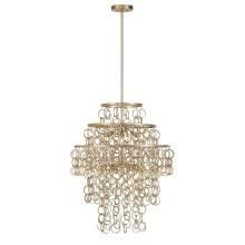 Savoy House Canada 7-4902-9-127 - Sententas 9-Light Pendant in Noble Brass by Breegan Jane