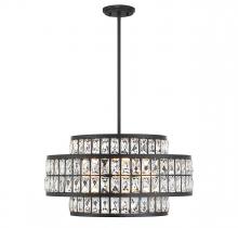 Savoy House Canada 7-9046-4-89 - Renzo 4-Light Pendant in Matte Black