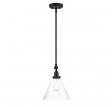 Savoy House Canada 7-9132-1-89 - Drake 1-Light Pendant in Matte Black