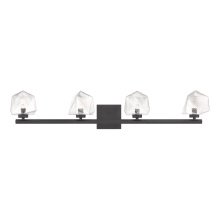 Savoy House Canada 8-1239-4-BK - Castello 4-Light Bathroom Vanity Light in Matte Black
