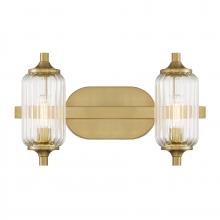 Savoy House Canada 8-3024-2-322 - Holton 2-Light Bathroom Vanity Light in Warm Brass