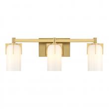 Savoy House Canada 8-4128-3-322 - Caldwell 3-Light Bathroom Vanity Light in Warm Brass