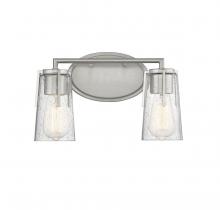 Savoy House Canada 8-7045-2-SN - Sacremento 2-Light Bathroom Vanity Light in Satin Nickel