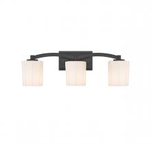 Savoy House Canada 8-7710-3-BK - Whitney 3-Light Bathroom Vanity Light in Matte Black