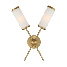 Savoy House Canada 9-3199-2-322 - Denison 2-Light Wall Sconce in Warm Brass by Dann Foley