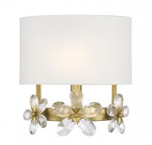 Savoy House Canada 9-4364-1-322 - Dahlia 1-Light Wall Sconce in Warm Brass