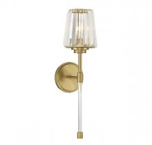 Savoy House Canada 9-6001-1-322 - Garnet 1-Light Wall Sconce in Warm Brass