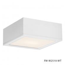 WAC Canada FM-W2510-WT - RUBIX Outdoor Flush Mount Light