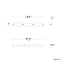 WAC Canada WS-71534-27-AB - Spectacle Bath & Wall Sconce