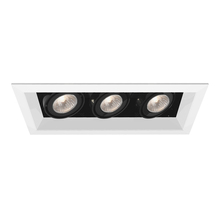Eurofase TE113GU10-02 - MULT,GU10,TRM,3LT,50W,WHT/BLK