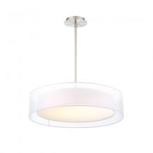 Modern Forms Canada PD-16824-BN - Metropolis Drum Pendant Light