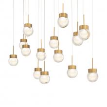 Modern Forms Canada PD-82014L-AB - Double Bubble Multilight Pendant Light