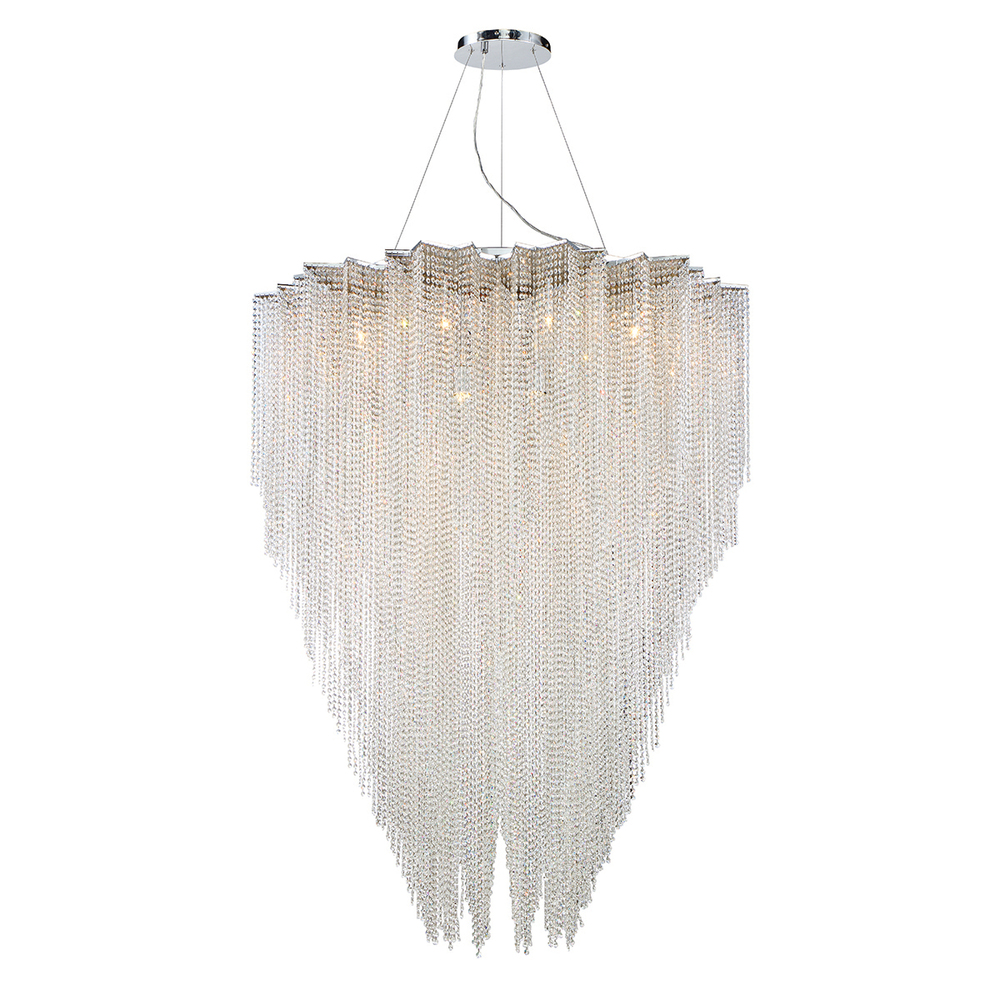 Cohen, 24LT Chandelier, Chrome