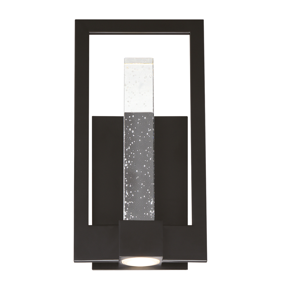 Hanson, Outdr, LED Sconce, Sm, Blk