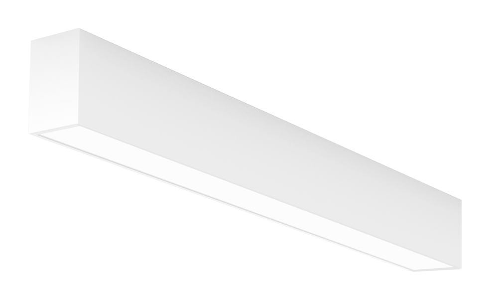 4' LED Linear Surface Mount, 2"Wide, 3500K, White