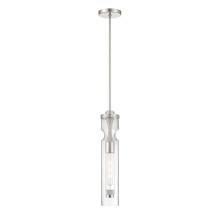 Eurofase 46430-021 - Mistero 1 Light Pendant in Nickel