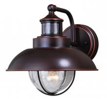  T0263 - Harwich Motion Sensor Dusk to Dawn Outdoor Wall Light Burnished Bronze