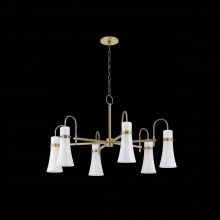 Troy F3430-PBR - Maple Chandelier