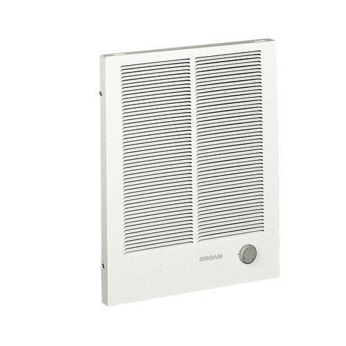 Wall Heater, High Capacity, White, 1000/2000W 240VAC, 750/1500W 208VAC.