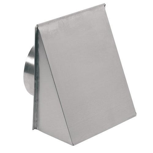 Wall Cap, Aluminum ,  8 in. Round Duct.